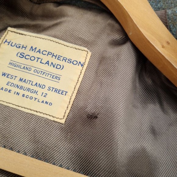 Hugh Macpherson Jacket Size 6 kilt blazer vintage Wool V RARE - Picture 14 of 16